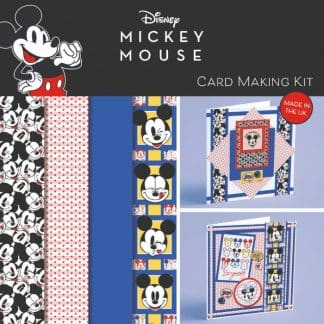 Card making kit - Mickey and Minnie Mouse