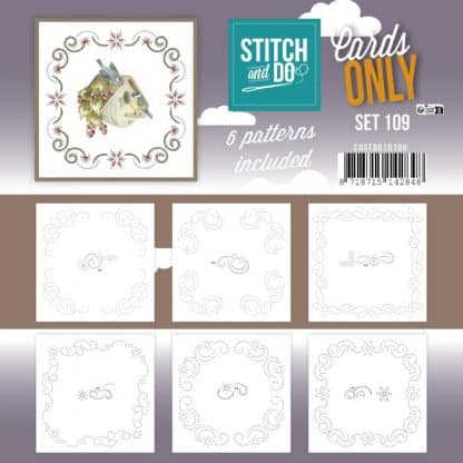 Stitch and do cards only - set 109