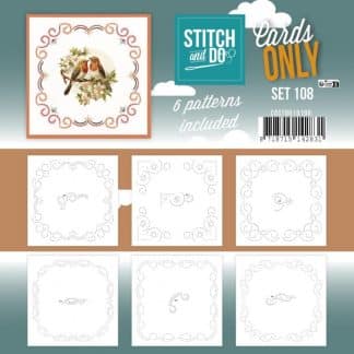 Stitch and do cards only - set 108